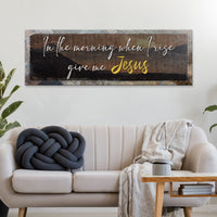 In The Morning When I Rise, Give Me Jesus Sign II