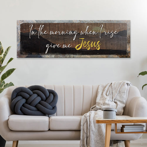 In The Morning When I Rise, Give Me Jesus Sign II