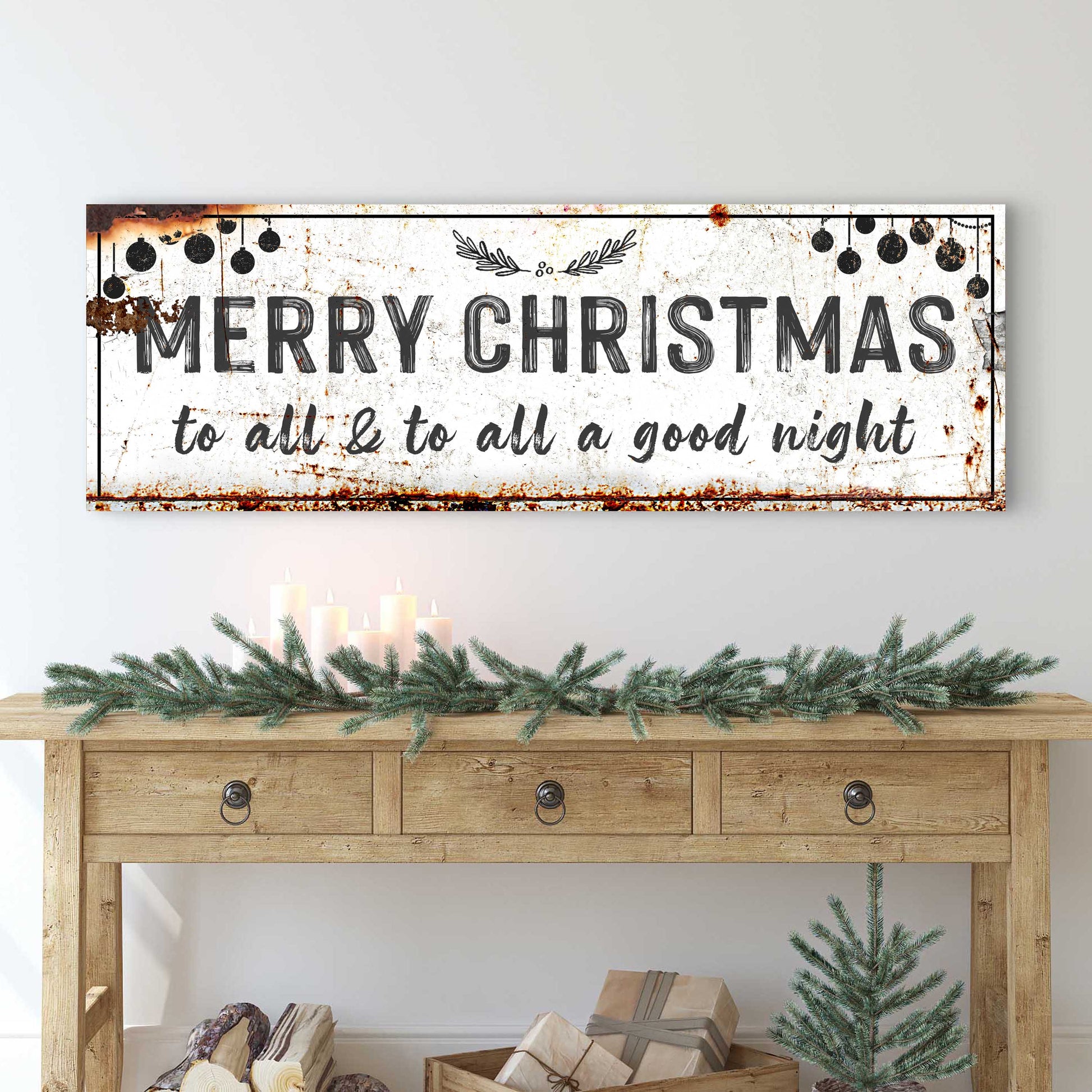 Merry Christmas To All Sign