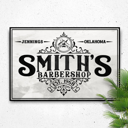 Barbershop Sign IV