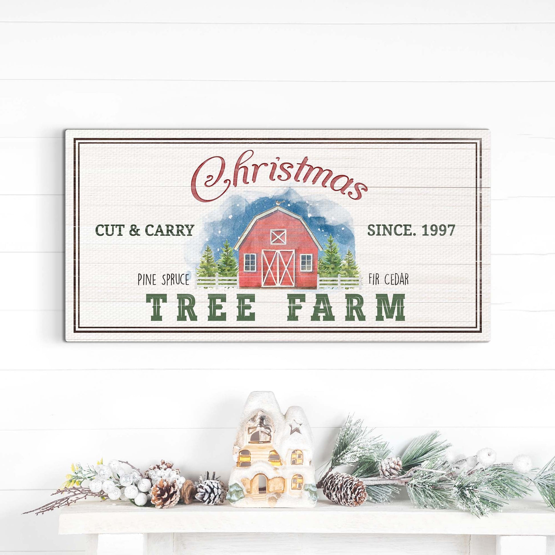 Christmas Tree Farm Sign III