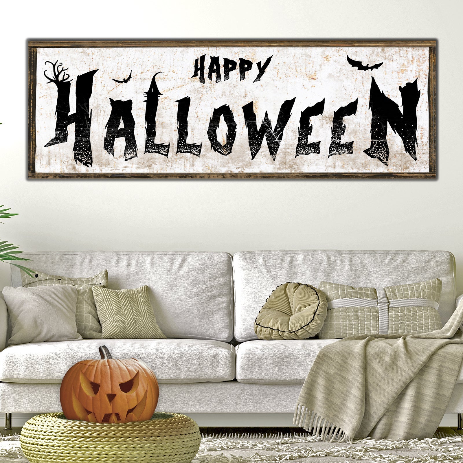 Happy Halloween Sign