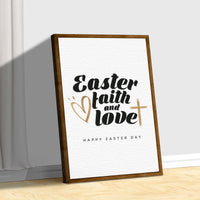 Easter Faith, Easter Love Sign