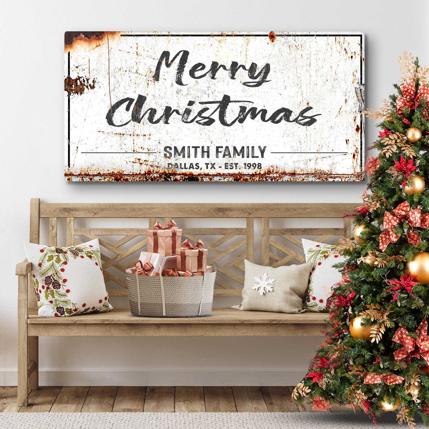 Merry Christmas Sign II