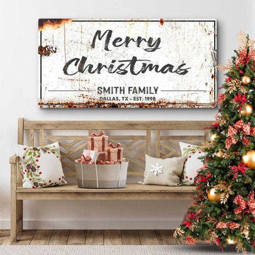 Merry Christmas Sign II