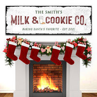 Milk & Cookie Co. Sign