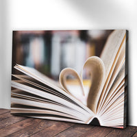 Decor Elements Book Lovers Canvas Wall Art