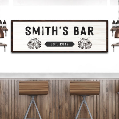 Family Bar Sign