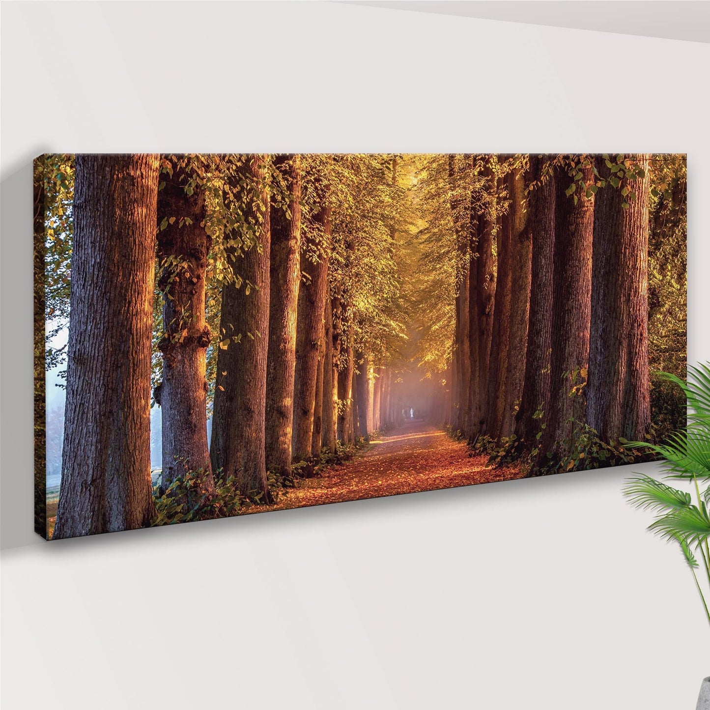 Autumn Trail Canvas Wall Art