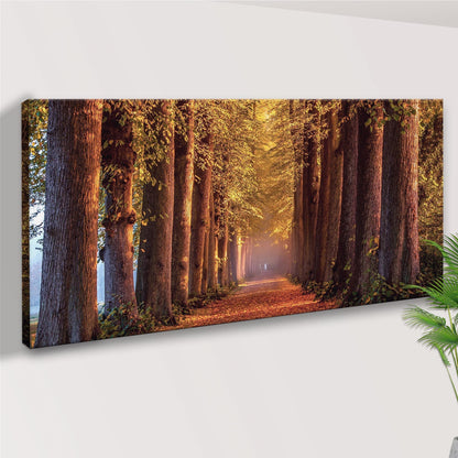 Autumn Trail Canvas Wall Art