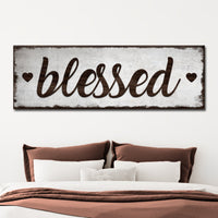 Blessed Sign - canvas