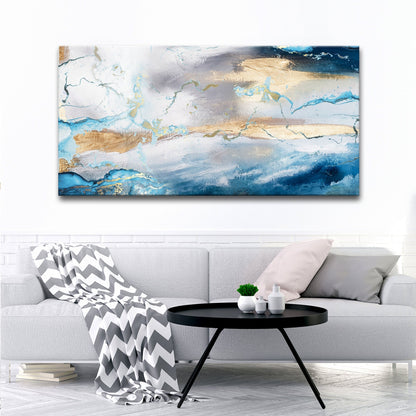 Gold Leaf Painting Canvas Wall Art