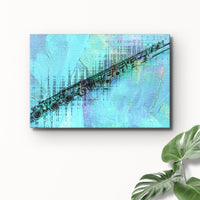 Flute Abstract Canvas Wall Art