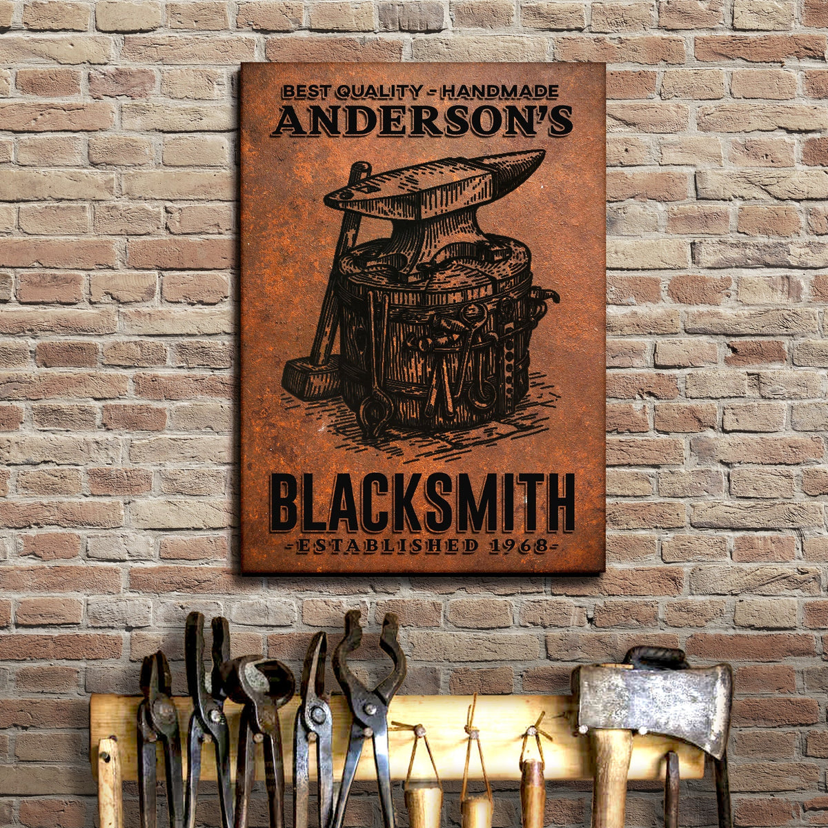 Best Quality printed Blacksmith Sign