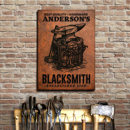 Best Quality printed Blacksmith Sign