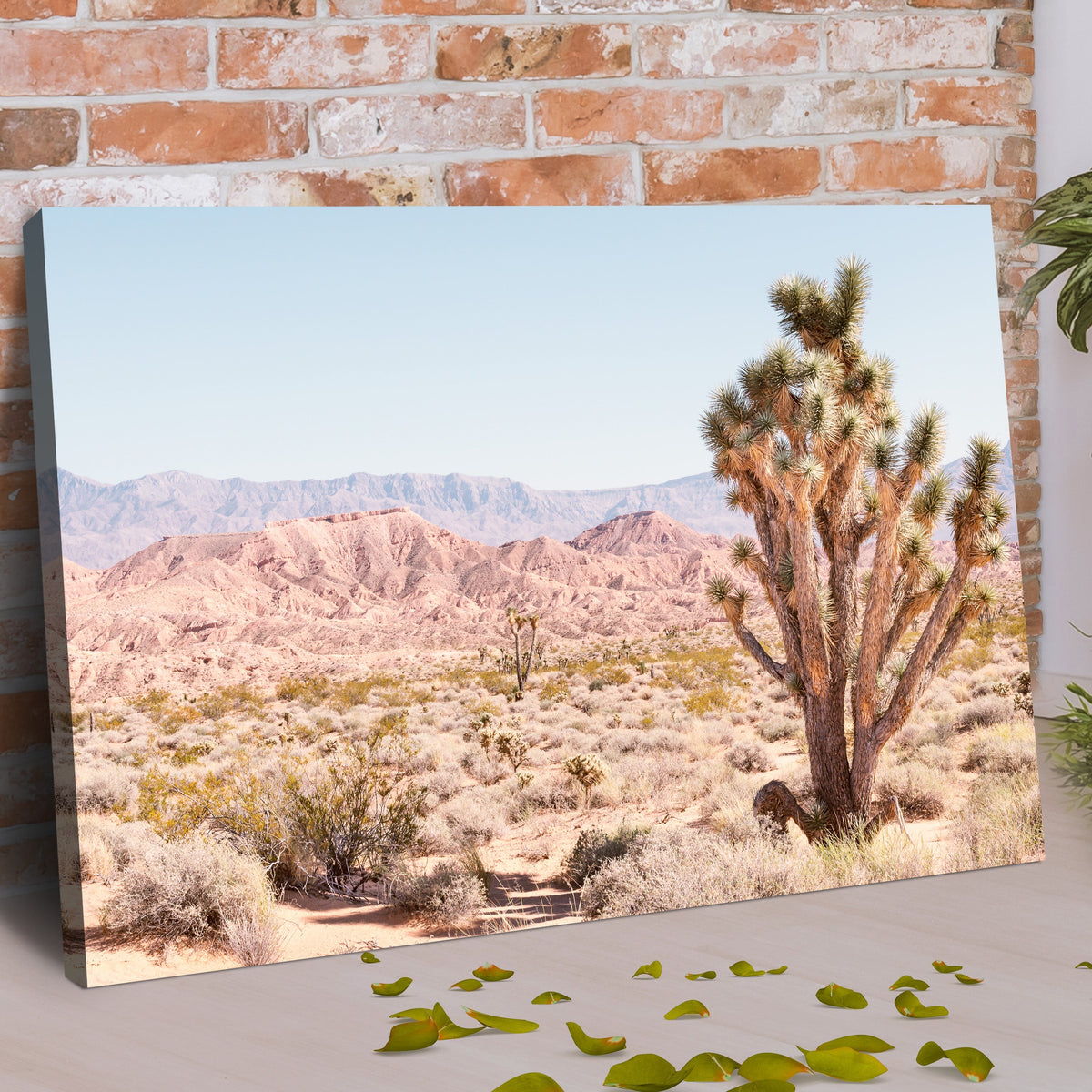 Nevada Desert Joshua Tree Canvas Wall Art