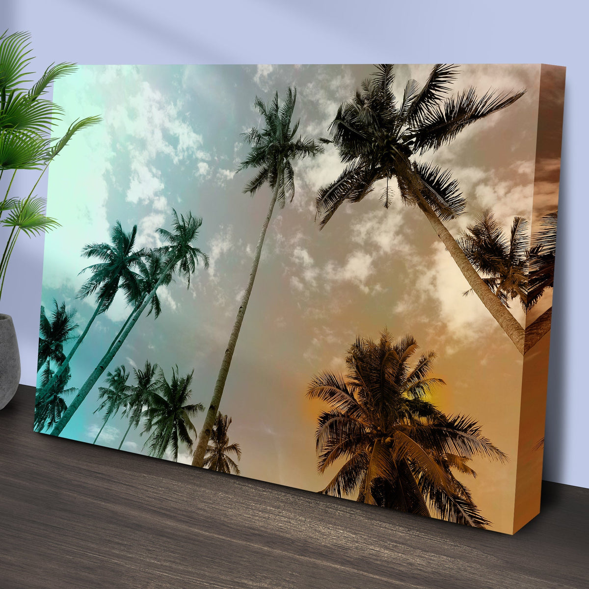 Palm Trees Canvas Wall Art