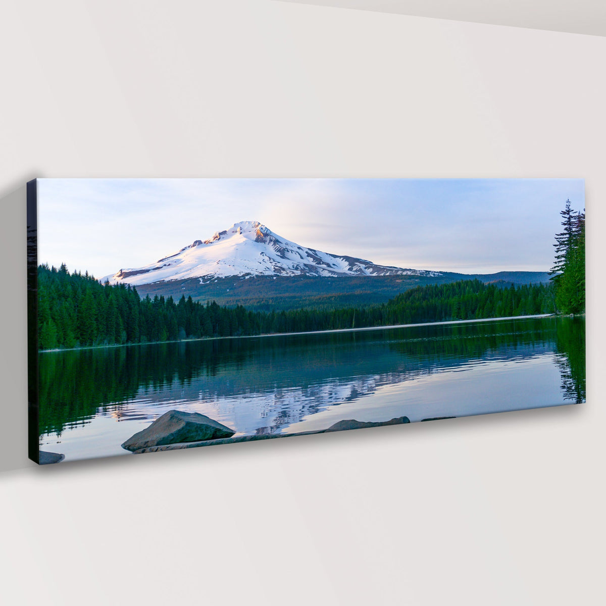Mount Hood National Forest Panorama Canvas Wall Art