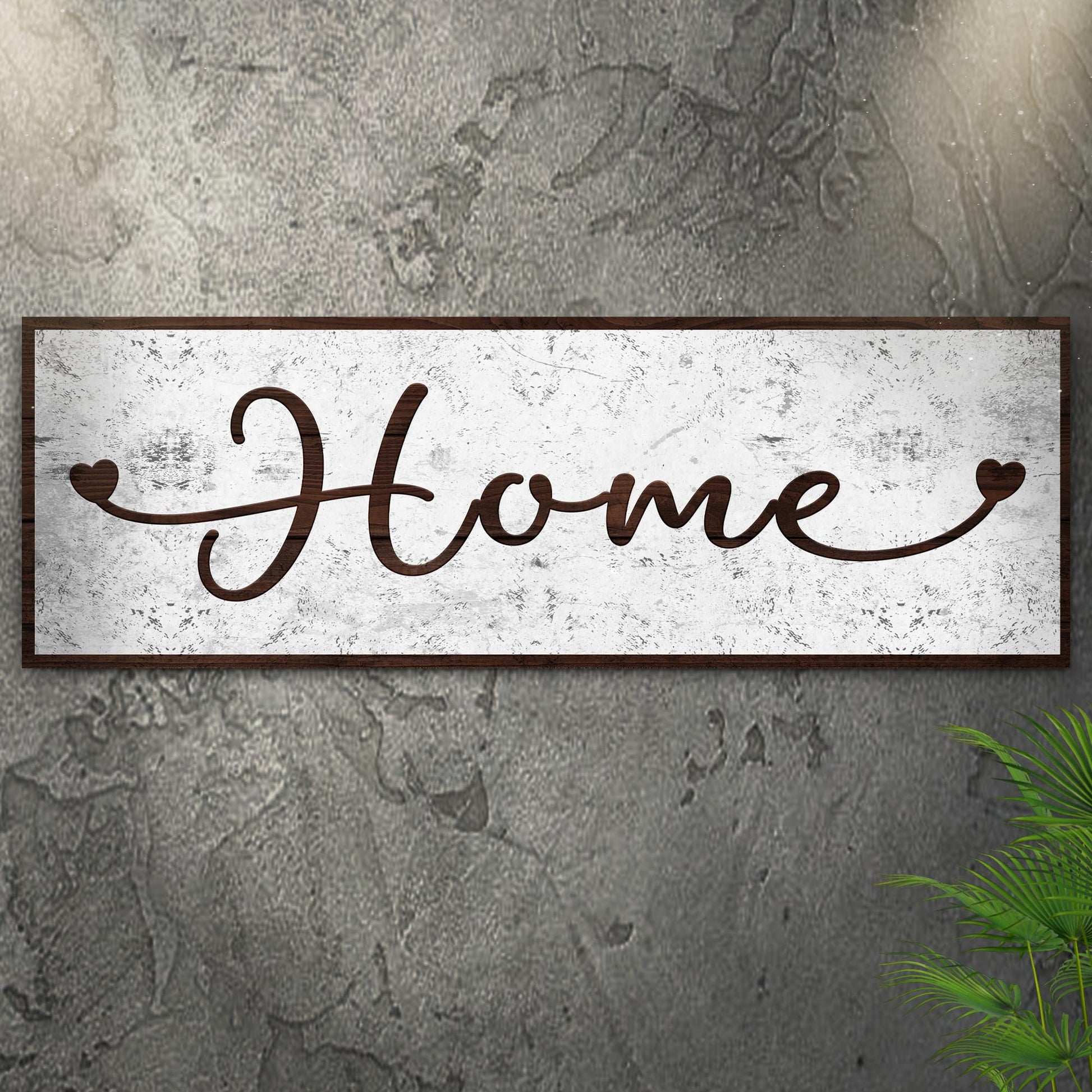 Home Sign II - canvas