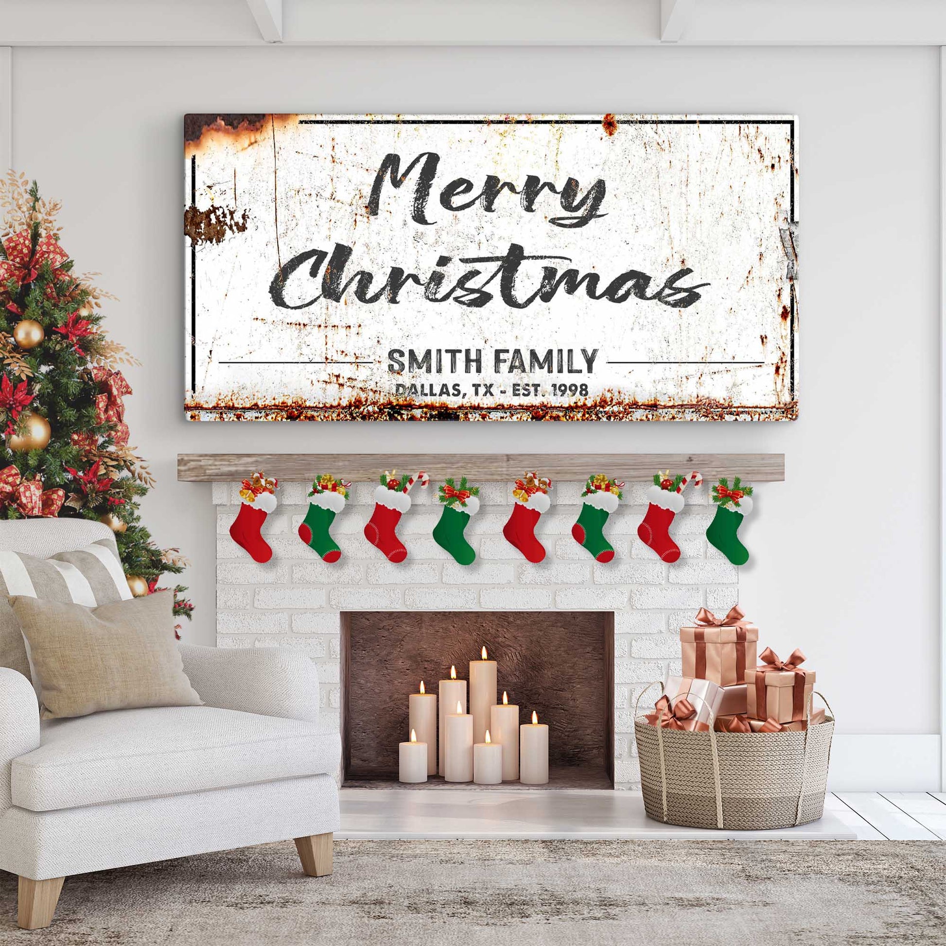 Merry Christmas Sign II