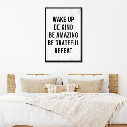 Wake Up Sign II