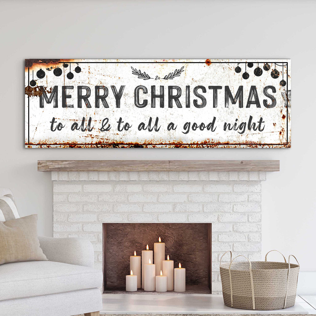 Merry Christmas To All Sign