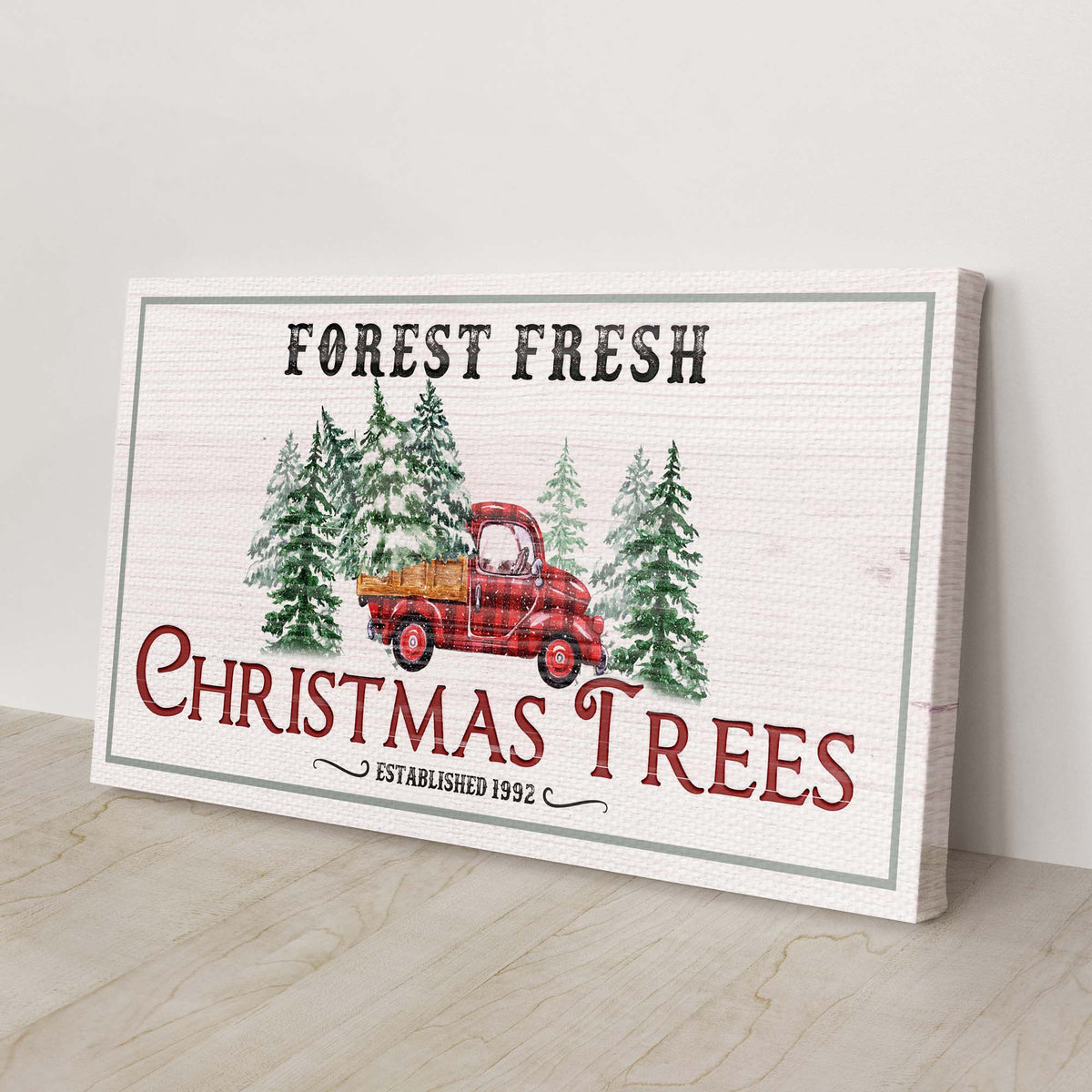 Forest Fresh Christmas Tree Farm Sign