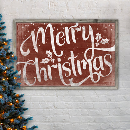 Merry Christmas Sign IV