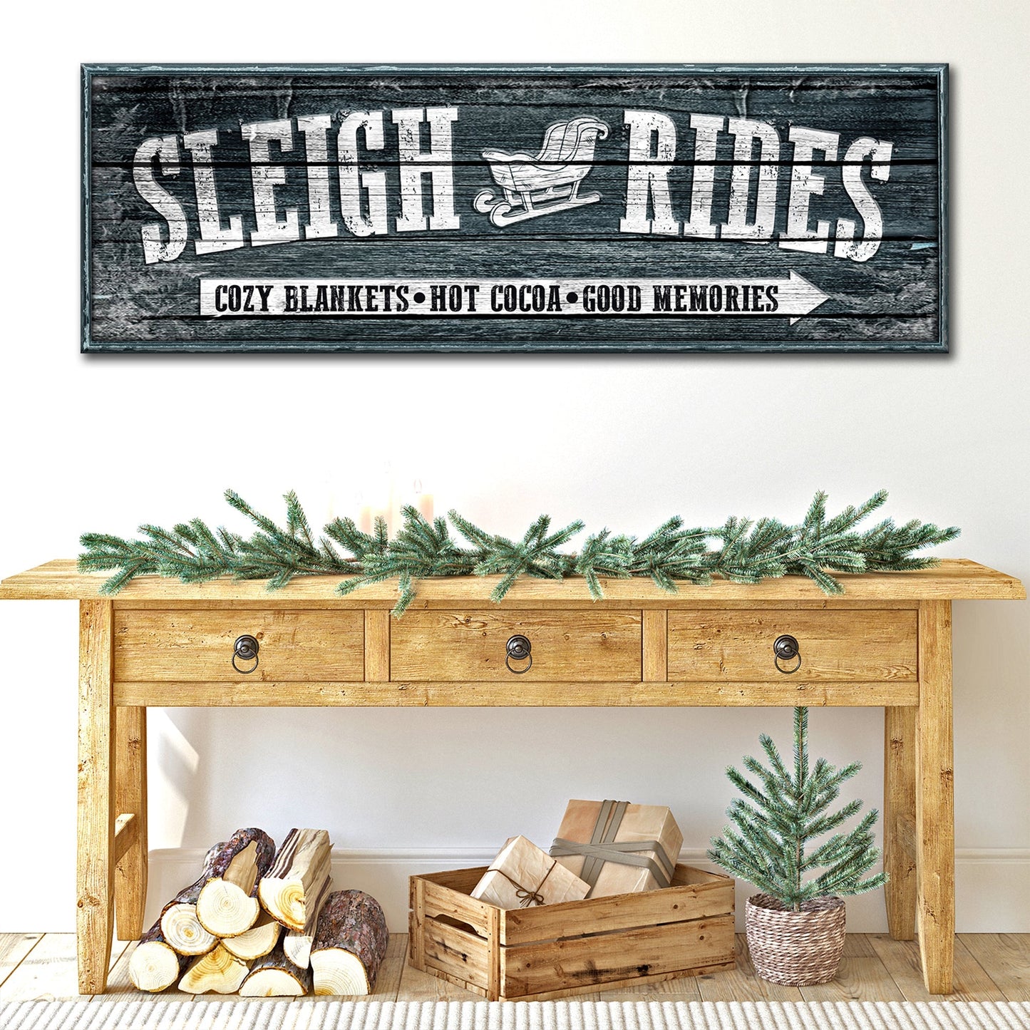 Sleigh Rides Sign