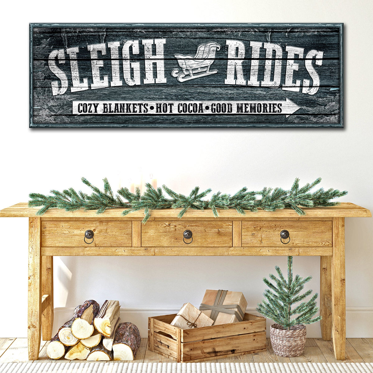 Sleigh Rides Sign
