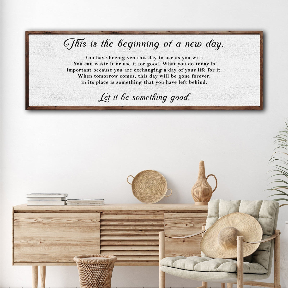Beginning Of A New Day Sign
