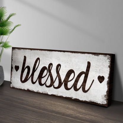 Blessed Sign - canvas