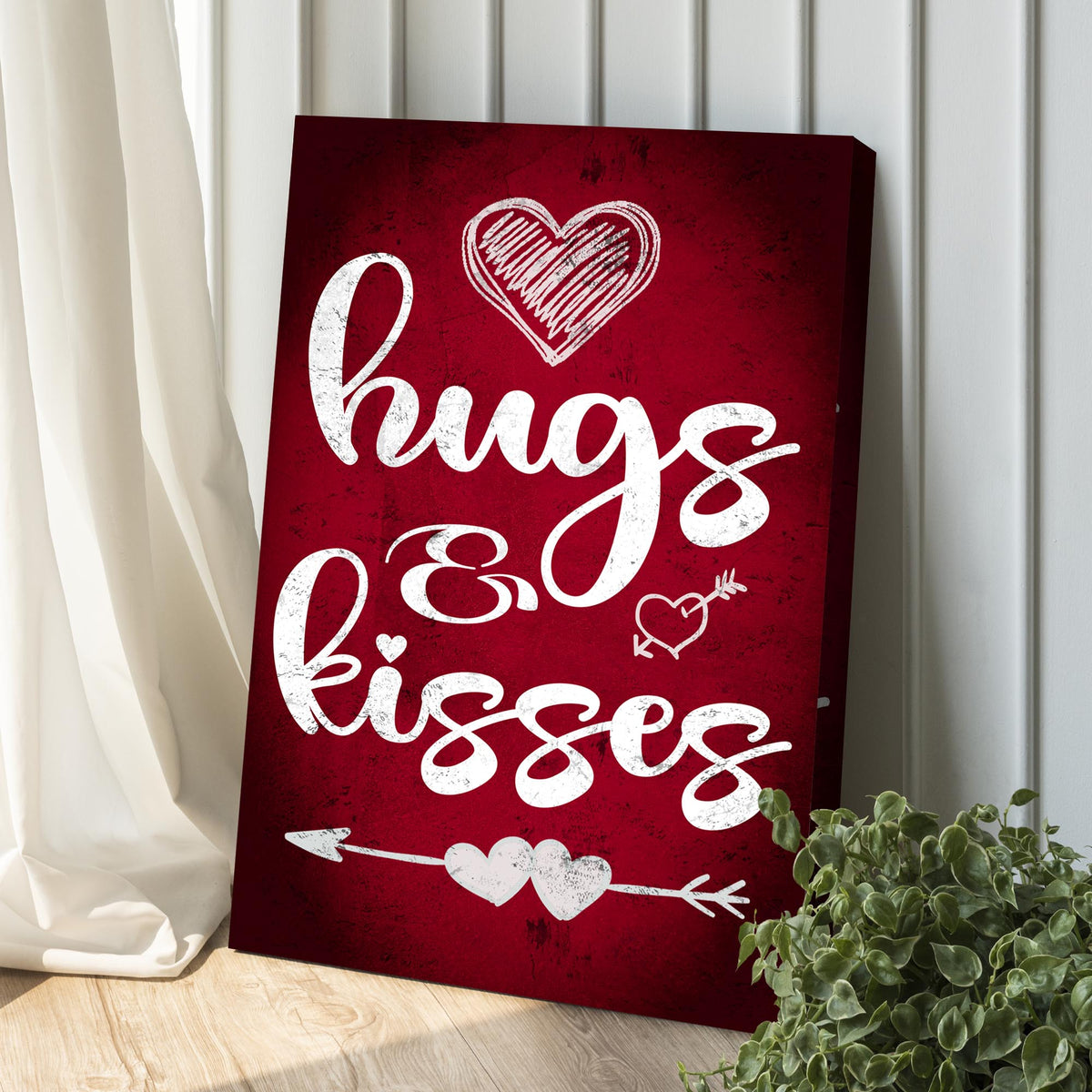 Hugs And Kisses Sign