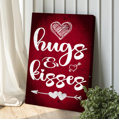 Hugs And Kisses Sign