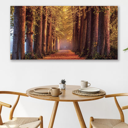 Autumn Trail Canvas Wall Art