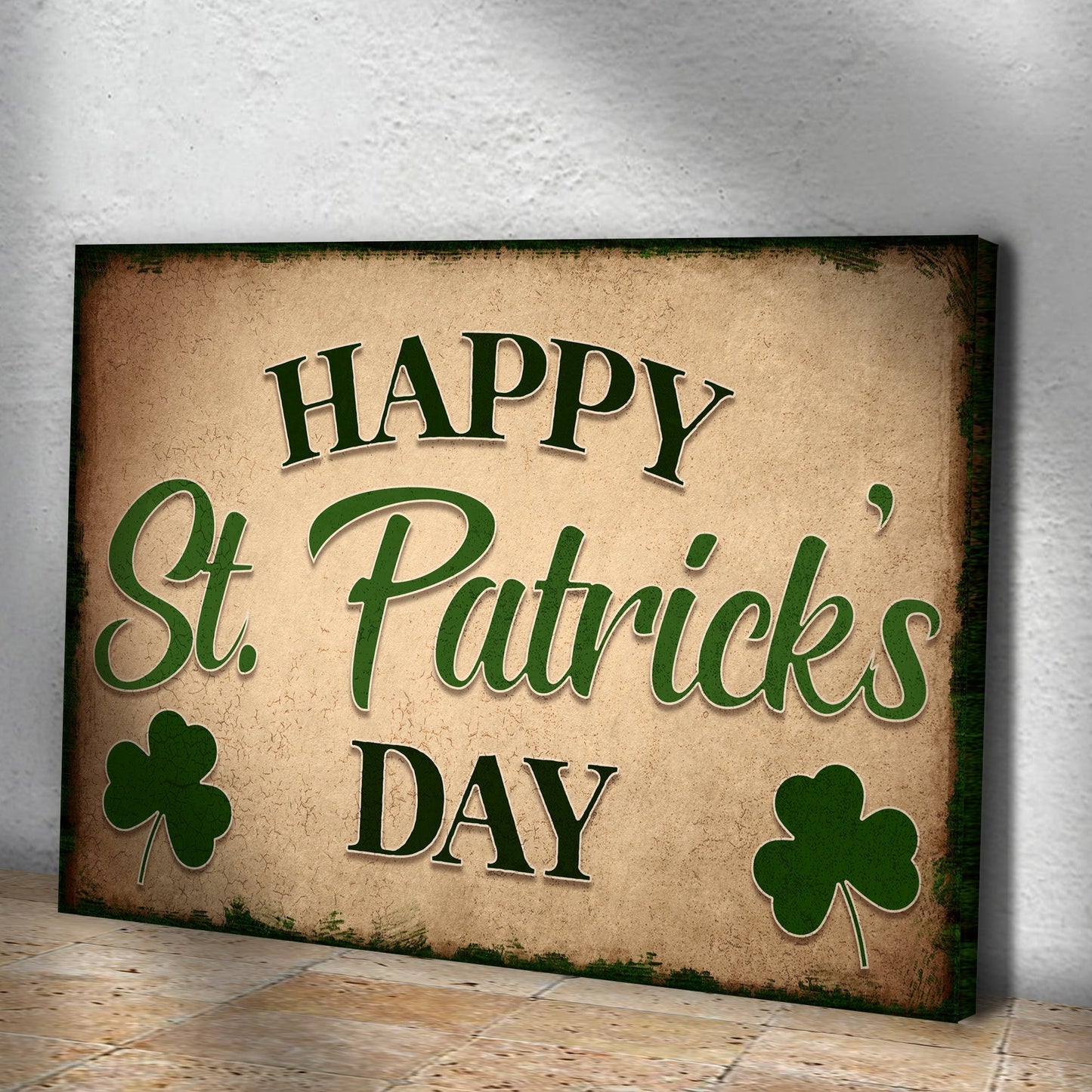 St. Patrick Day Sign, Saint Patrick's Day Kitchen Decor, Shamrock Sign, St Patricks Day Wall Decor, Irish Wall Decor, Entryway Decor