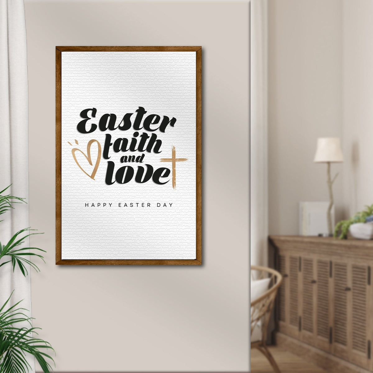 Easter Faith, Easter Love Sign
