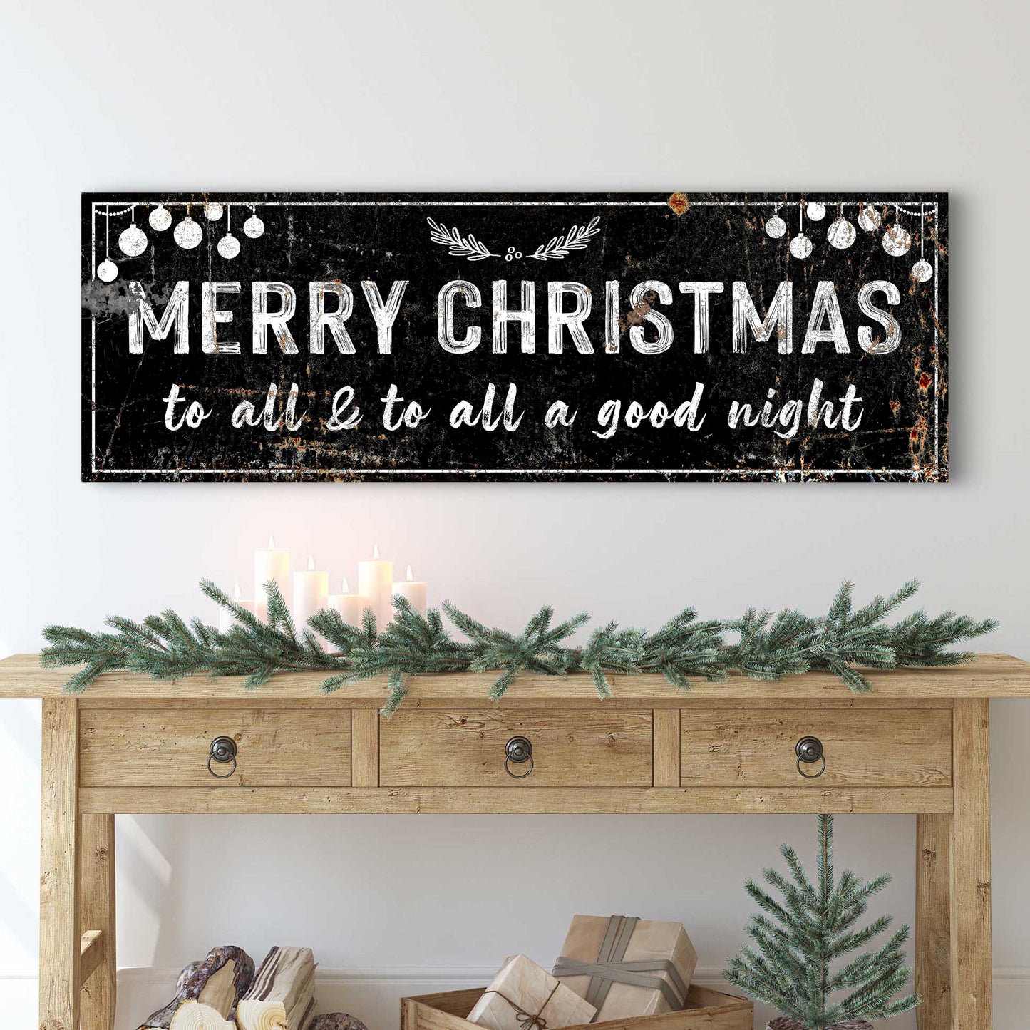 Merry Christmas To All Sign