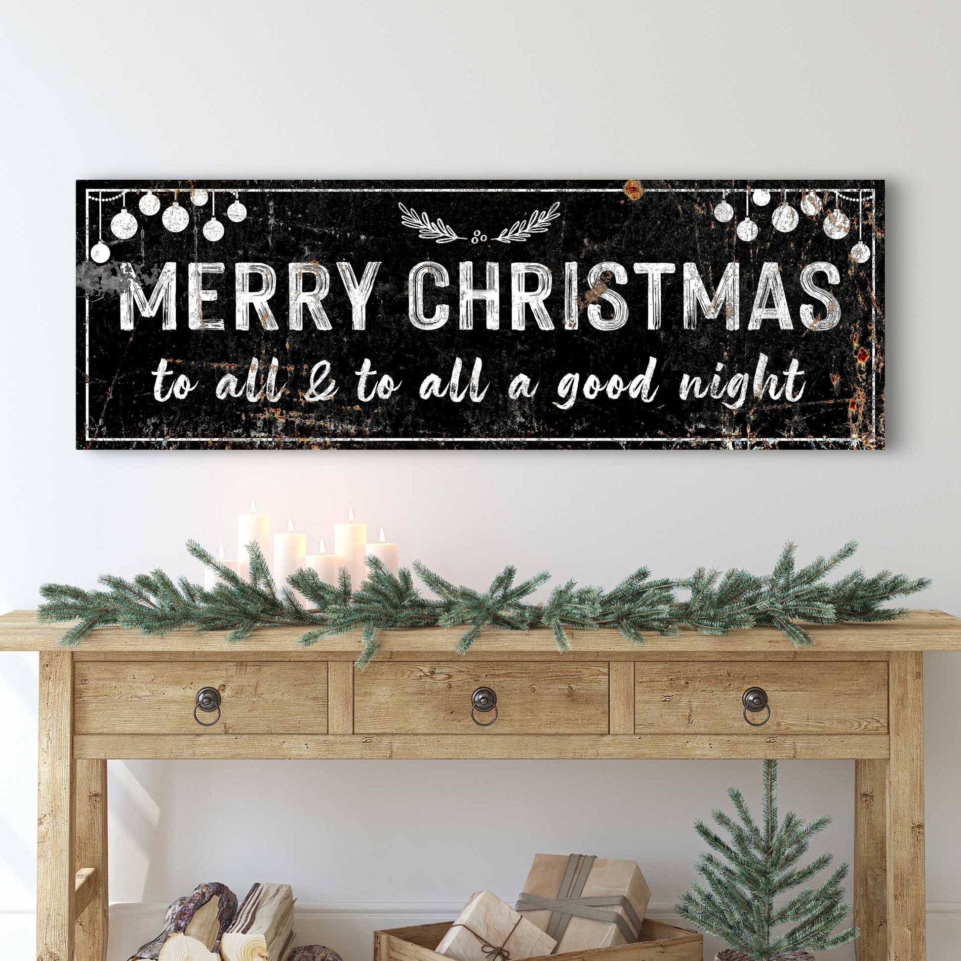 Merry Christmas To All Sign