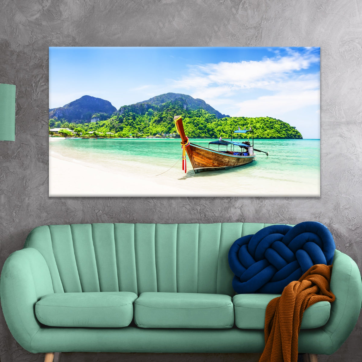 Summer Dream In Phuket Canvas Wall Art