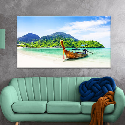 Summer Dream In Phuket Canvas Wall Art