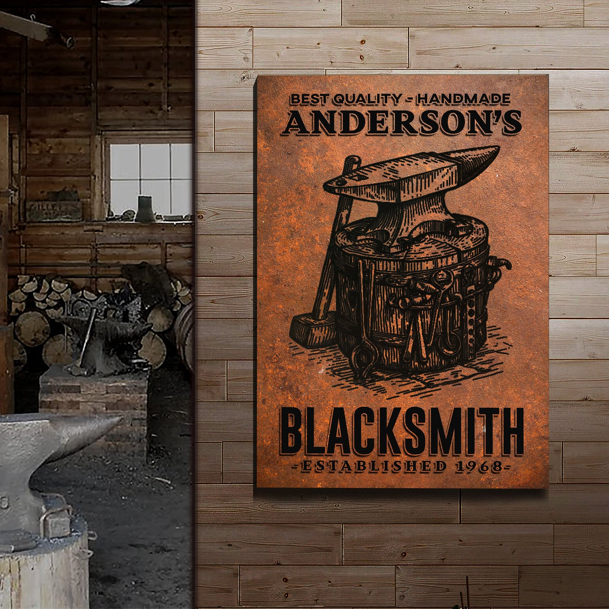 Best Quality printed Blacksmith Sign