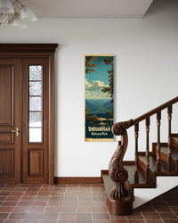 Tall Narrow Shenandoah National Park Vertical Travel Poster Wall Art