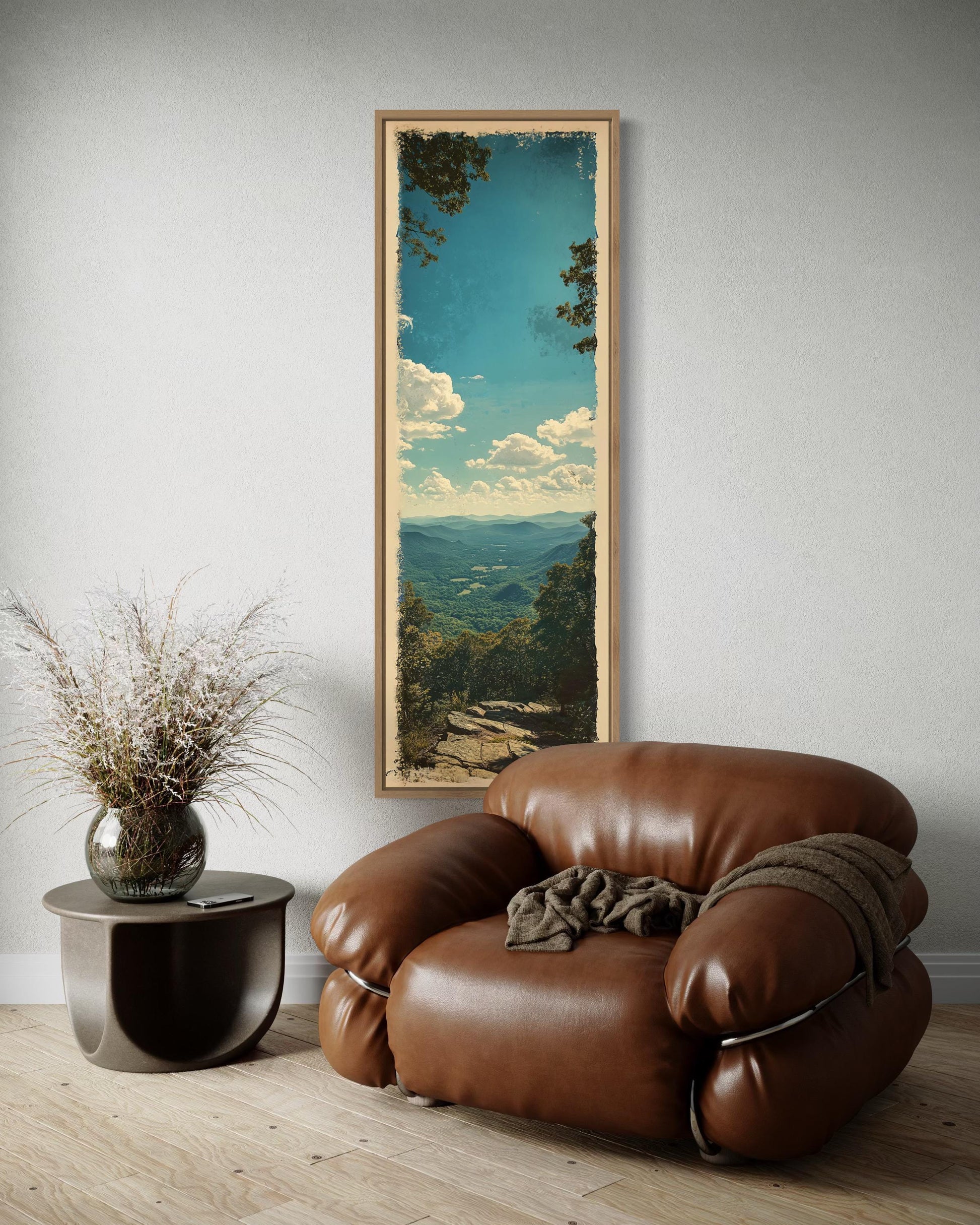 Tall Narrow Vertical Shenandoah National Park Canvas Wall Art