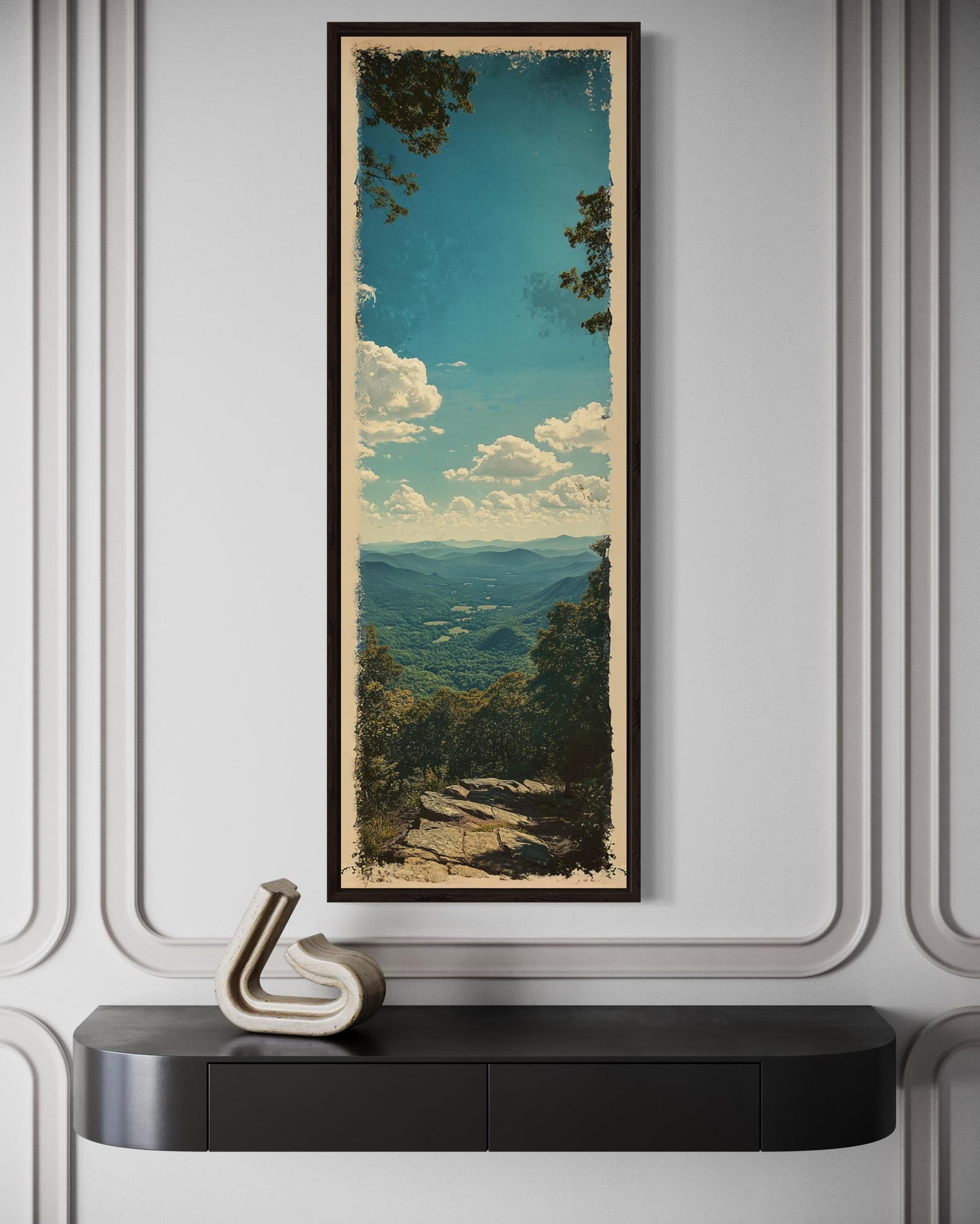 Tall Narrow Vertical Shenandoah National Park Canvas Wall Art