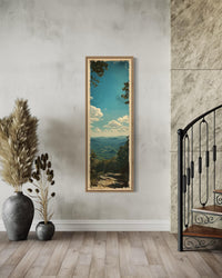 Tall Narrow Vertical Shenandoah National Park Canvas Wall Art