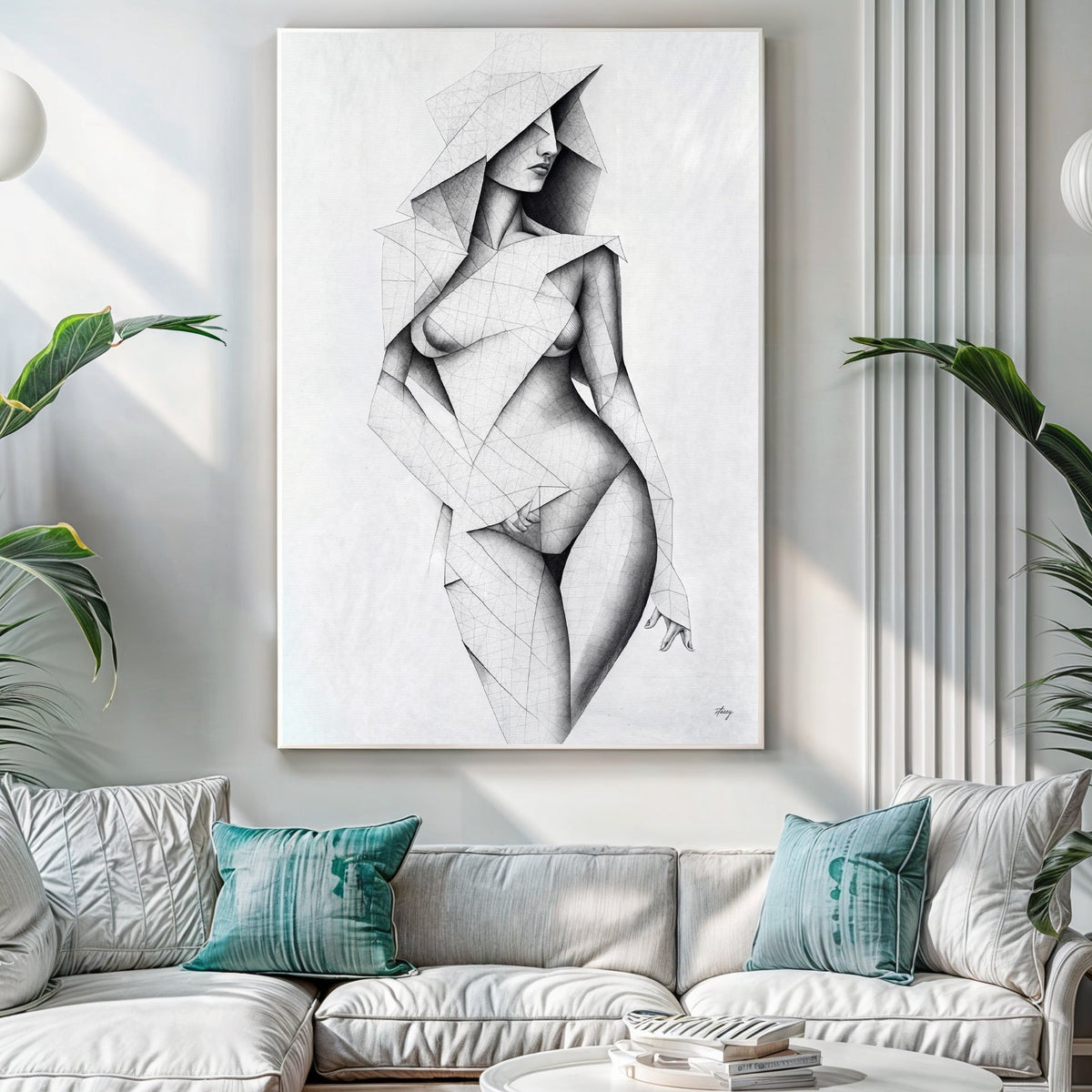 Canvas Print: "Tangible Point"