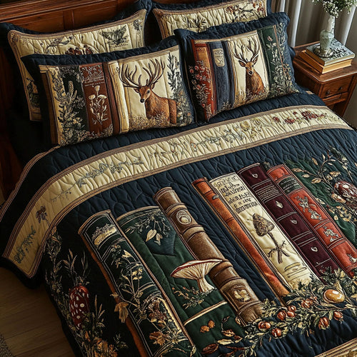 Timeless Tales 3-Piece Quilted Bedding Set - Single (59" x 70")