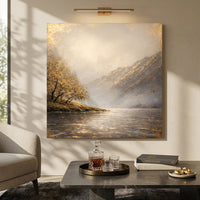 Golden Tranquil Lake