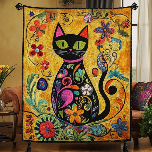 Twilight Tails Quilted Blanket - Throw (55" x 60")